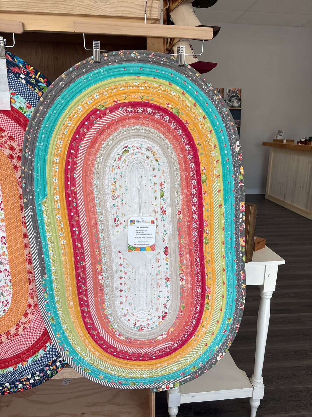 Jelly Roll Rug Handmade by Fabric Fun Zone