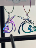 Humming Bird Hoop Earrings by Hollywood North Jewelry