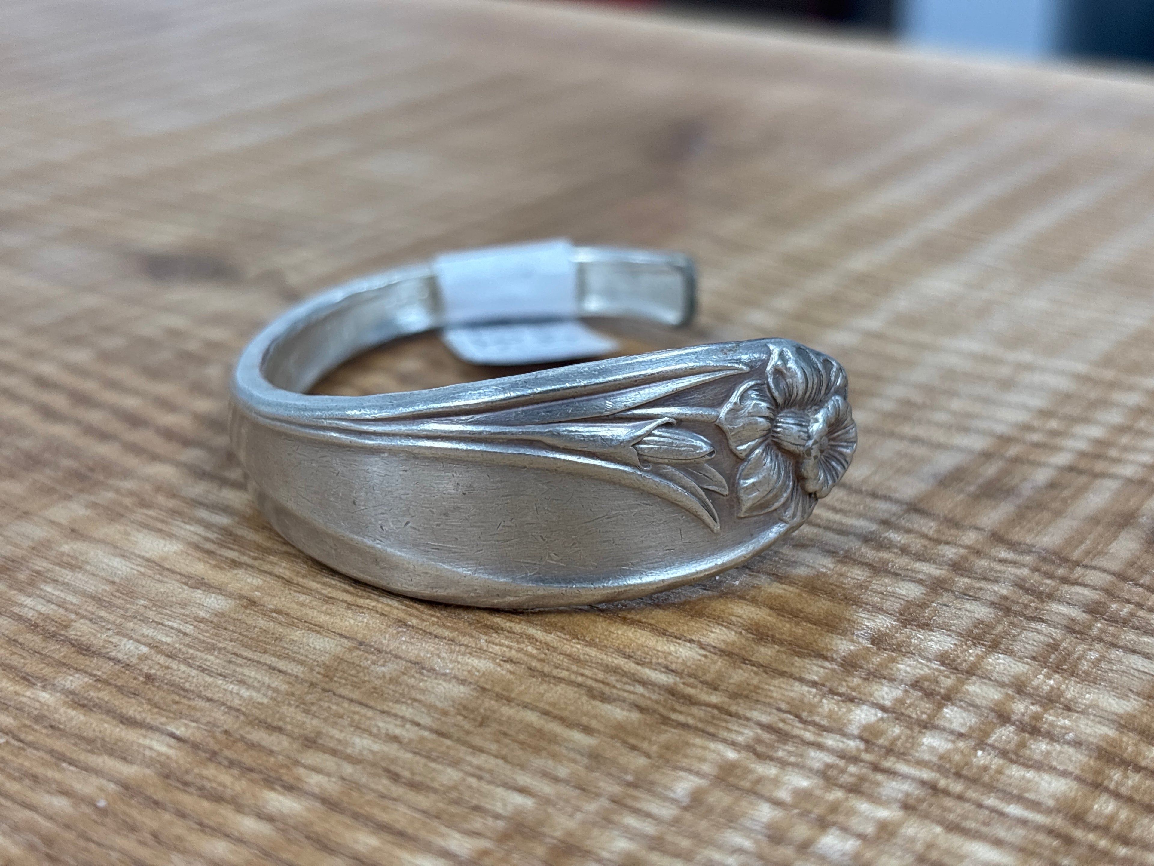 Cuff Bracelets Locally Made of Repurposed Silverware by Maven of Mischief