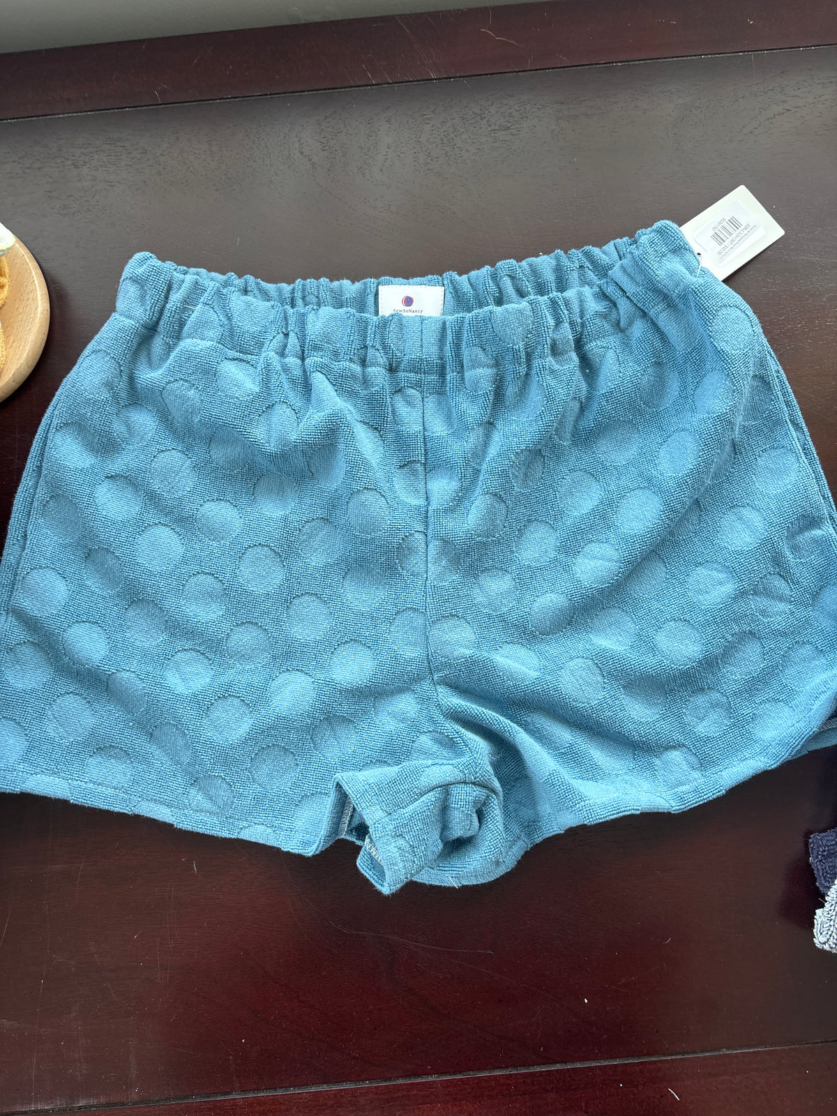 Handmade Repurposed Towel Shorts by Sew So Nancy