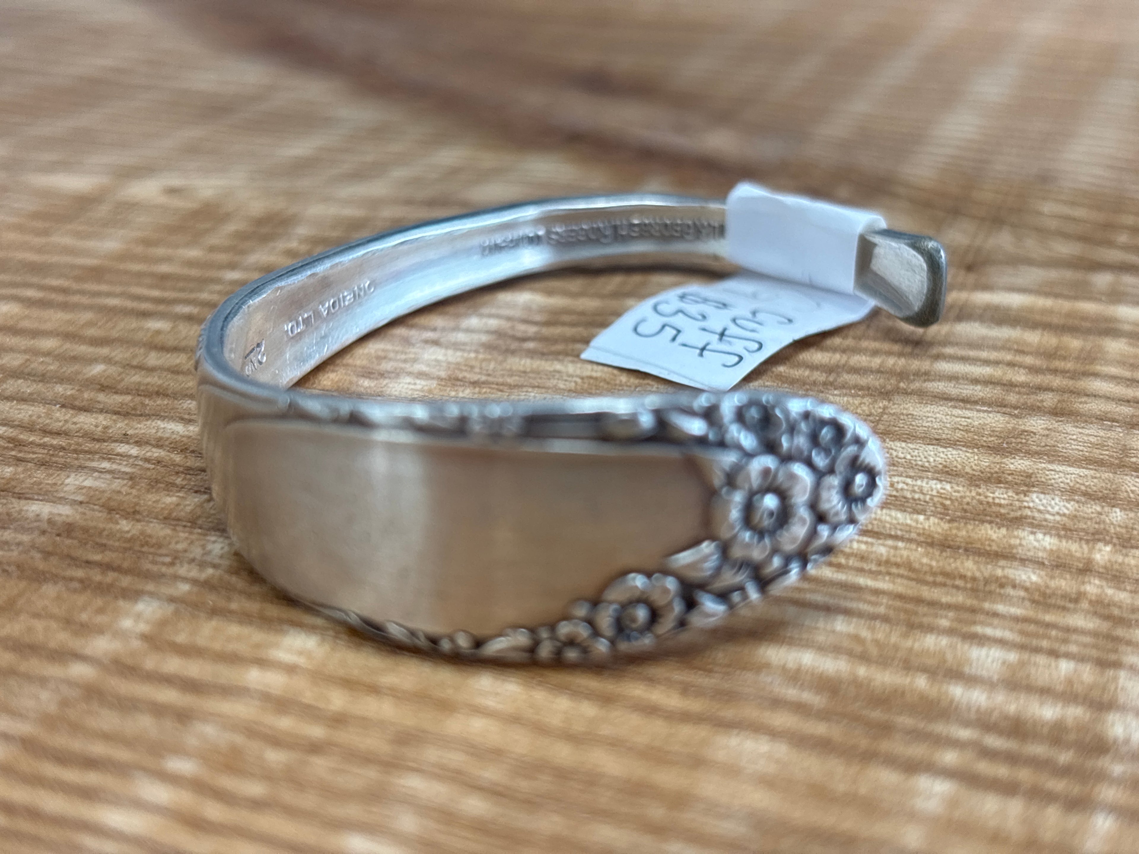 Cuff Bracelets Locally Made of Repurposed Silverware by Maven of Mischief