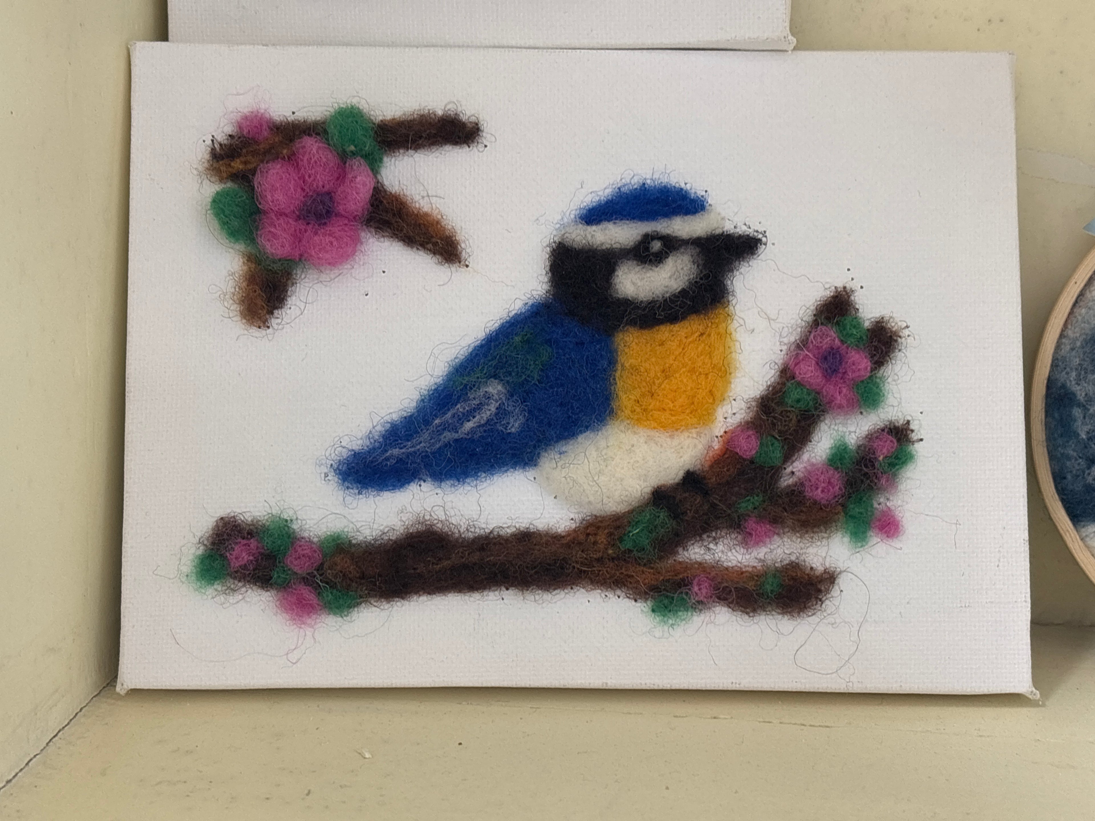 Wool "Paintings" by Judi's Whimsical Woolies