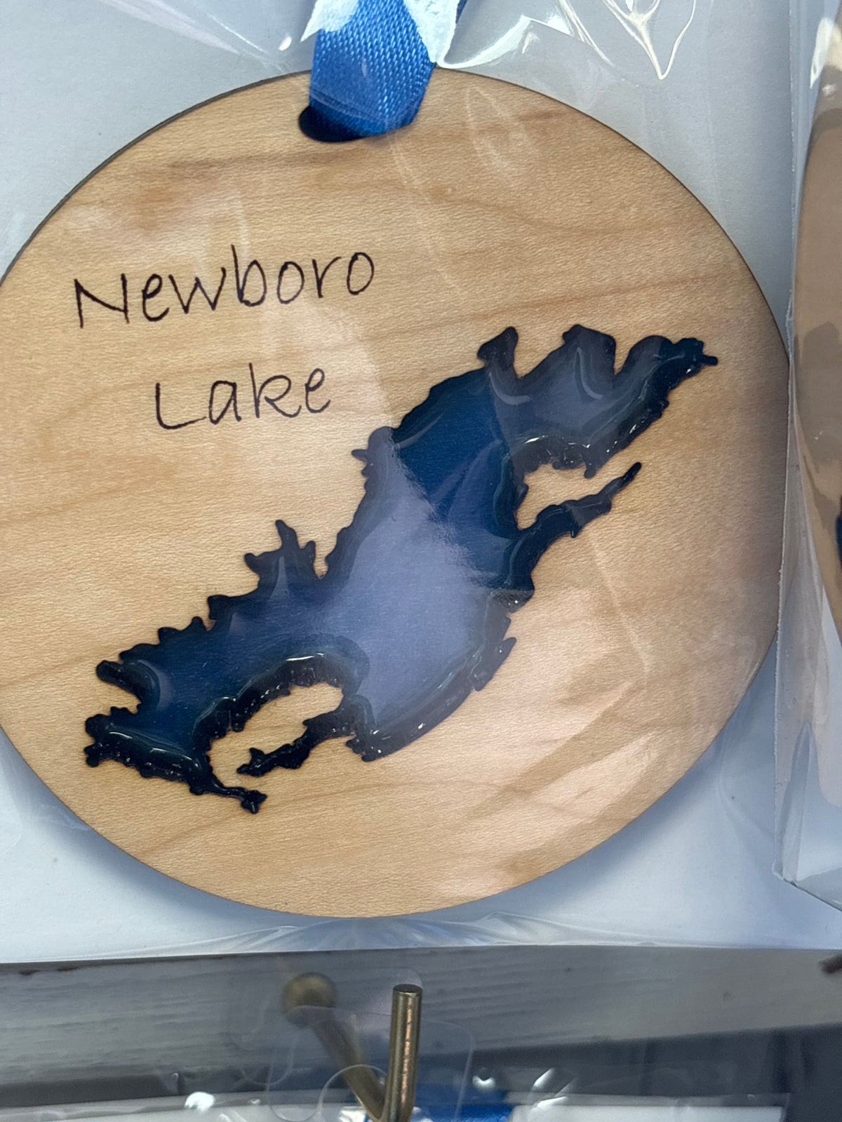 Wood and Resin Lake Ornaments by Goodwin Greetings