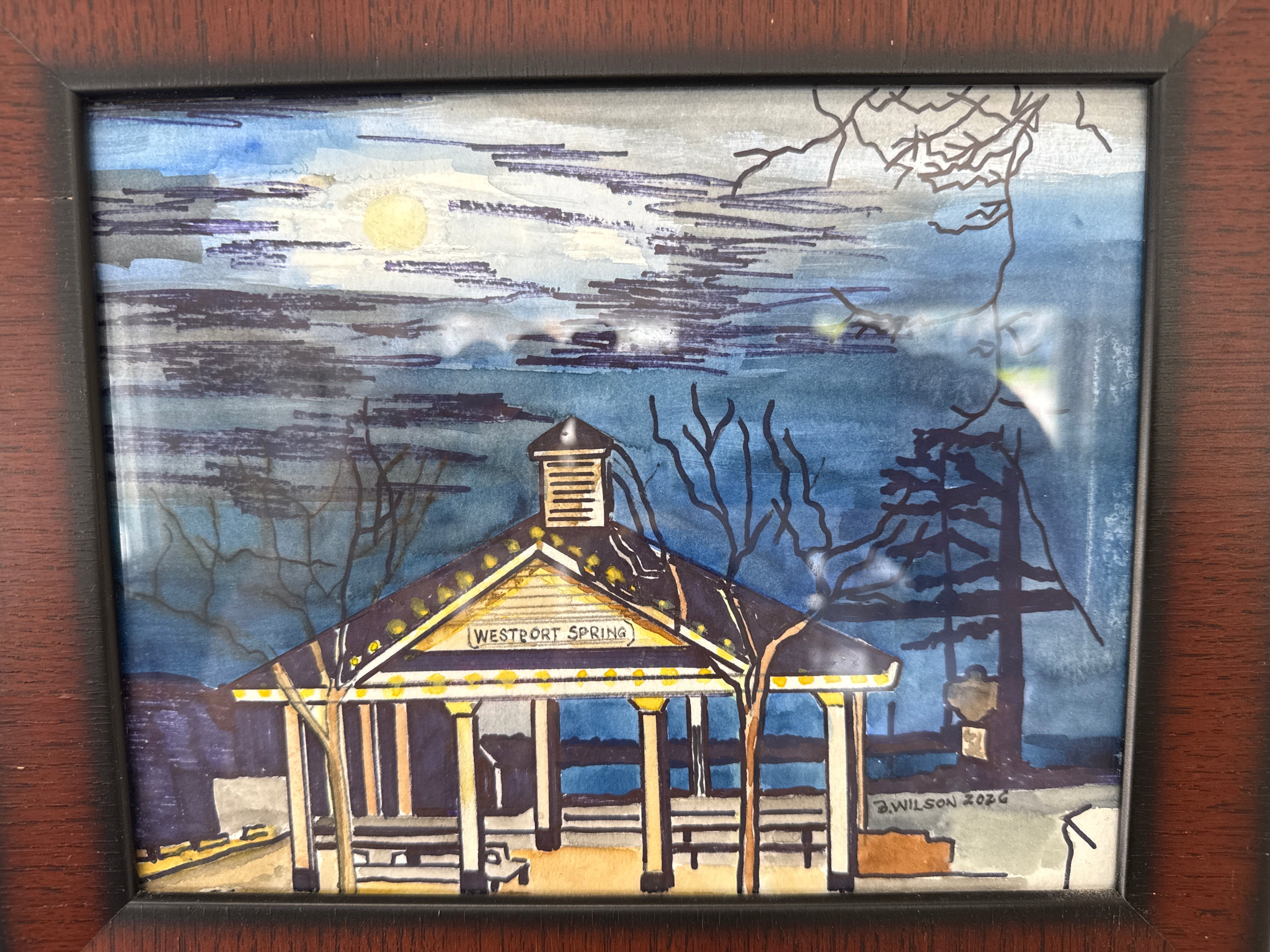 Westport Spring Watercolour Paintings by Barb Wilson