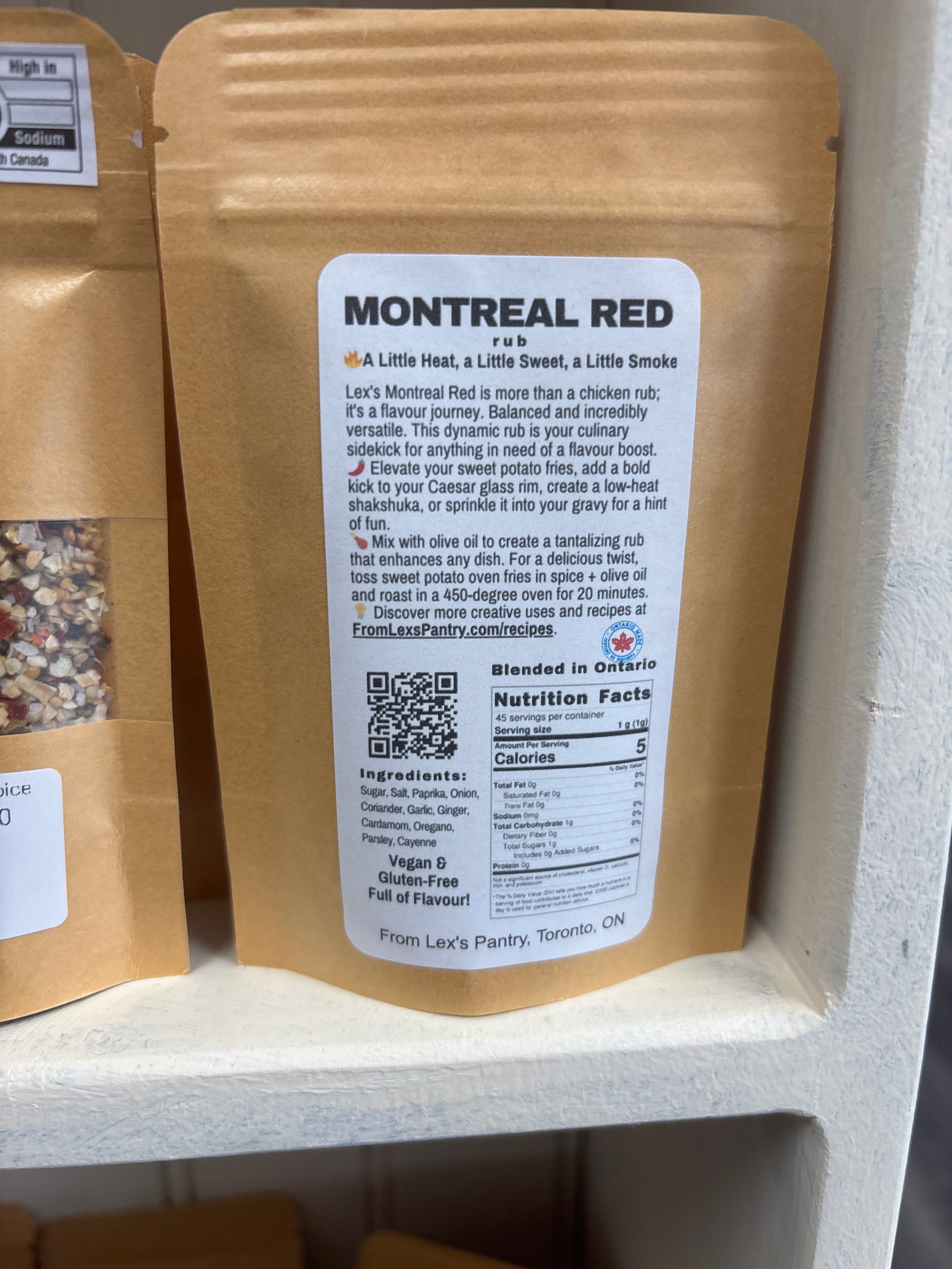 Lex's Pantry Montreal Red Chicken Rub