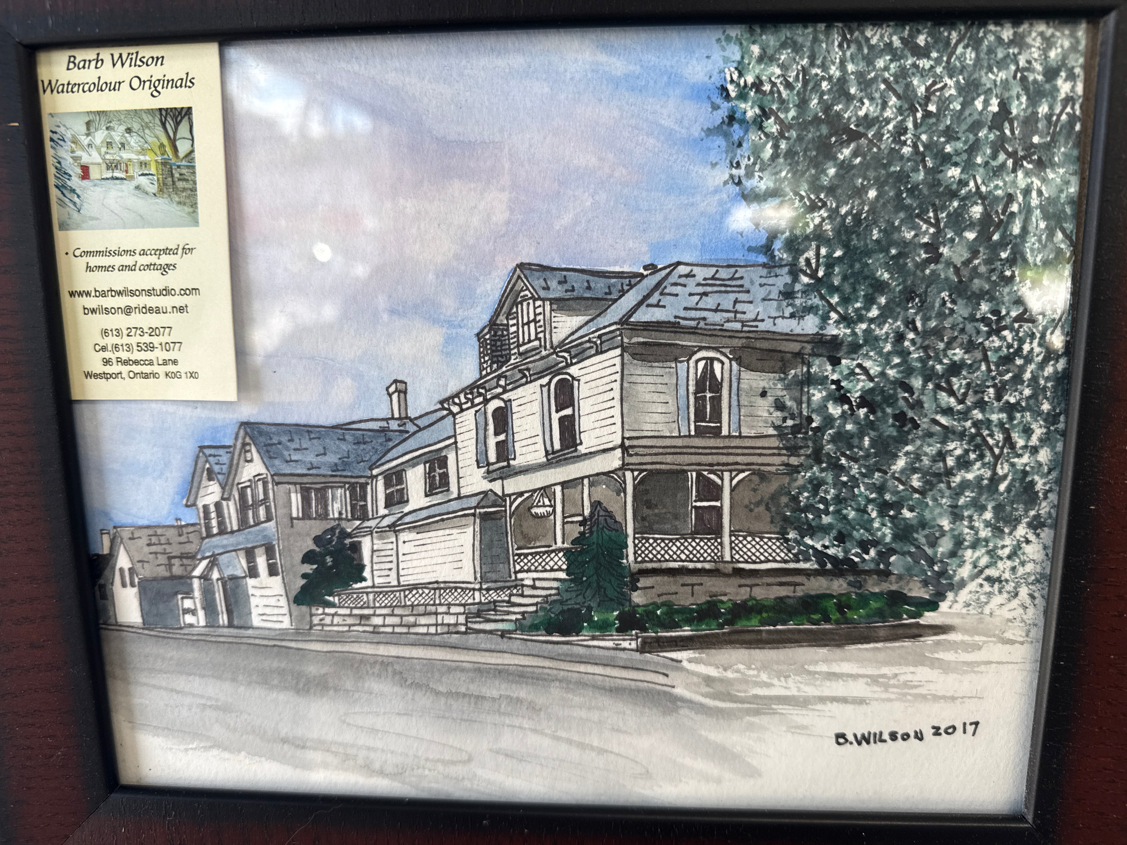 The Cove Watercolour Paintings by Barb Wilson