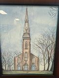 Church Watercolour Paintings by Barb Wilson