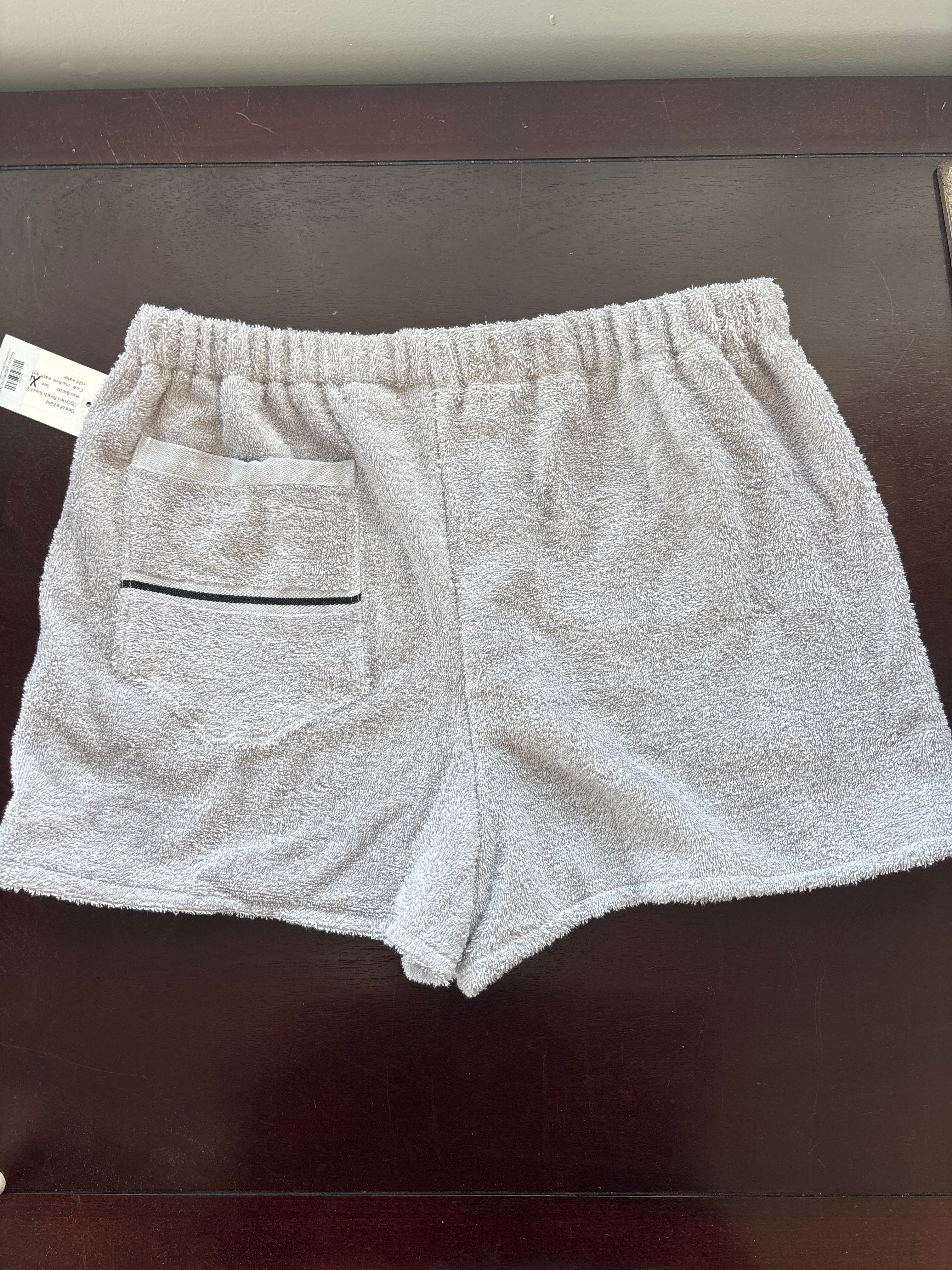 Handmade Repurposed Towel Shorts by Sew So Nancy