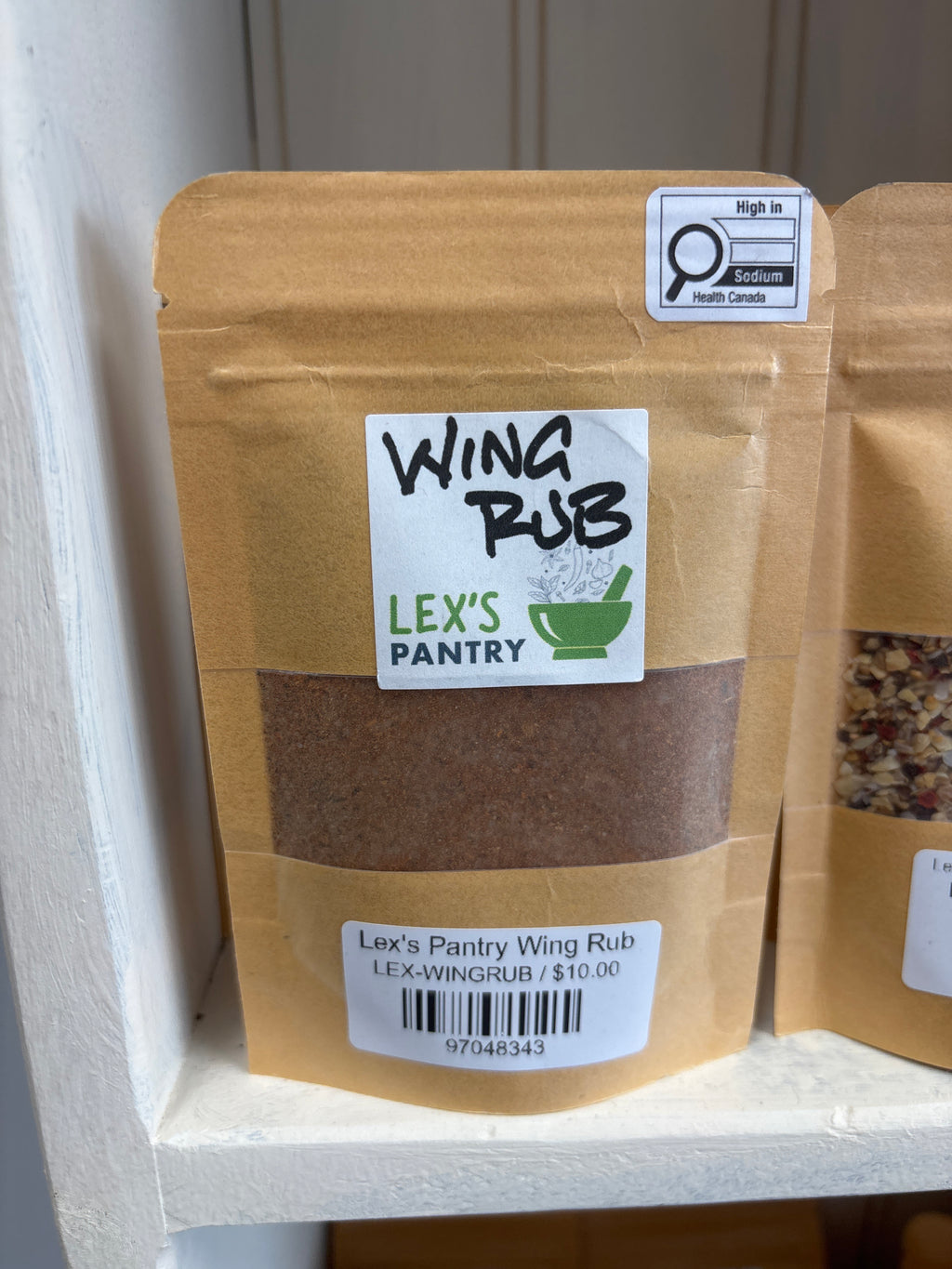 Lex's Pantry Wing Rub