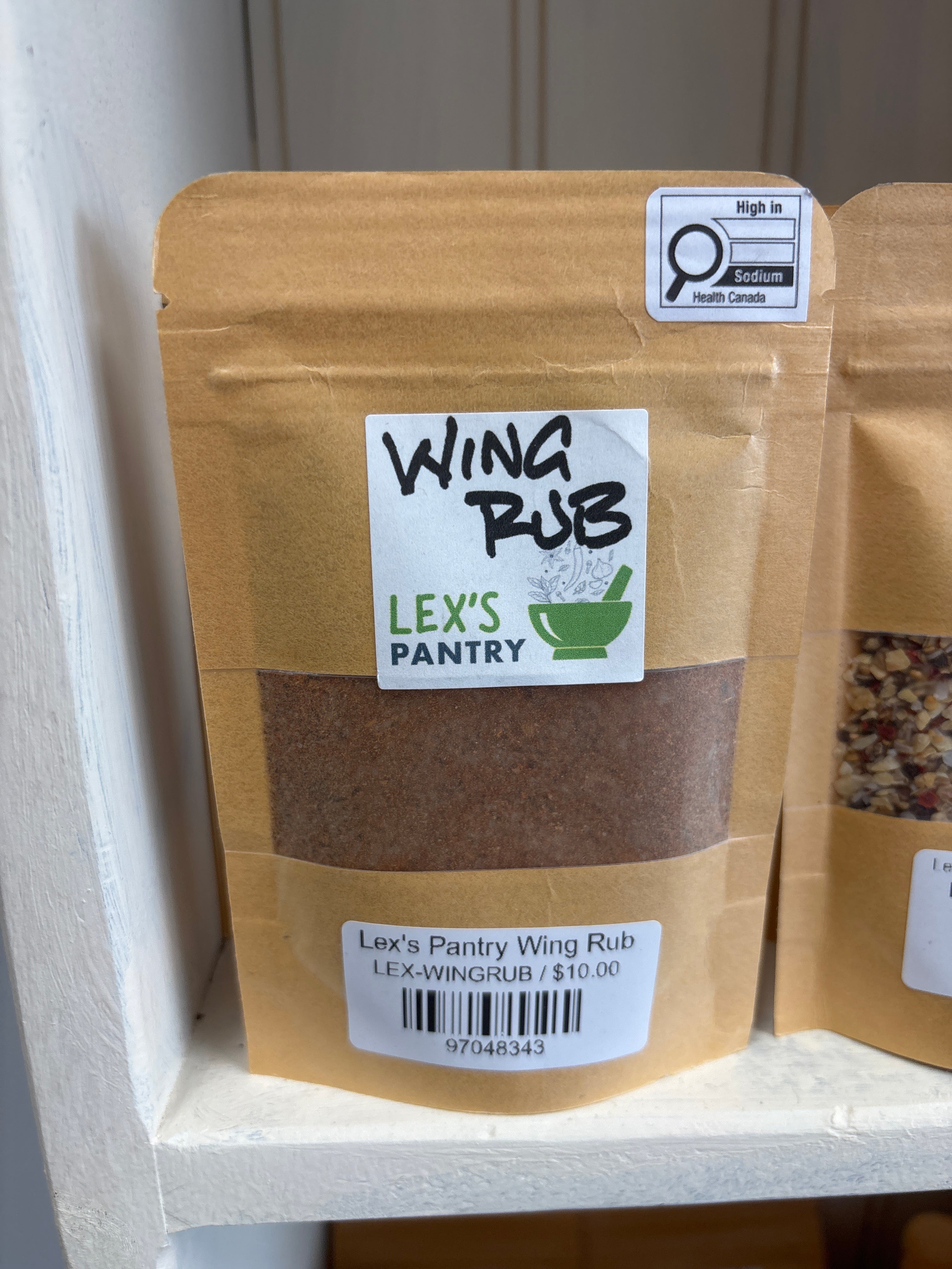 Lex's Pantry Wing Rub