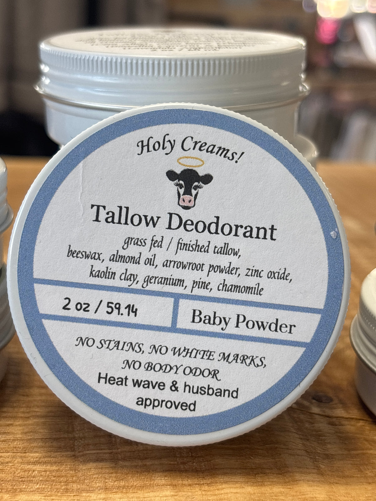 Holy Creams Tallow Deodorant