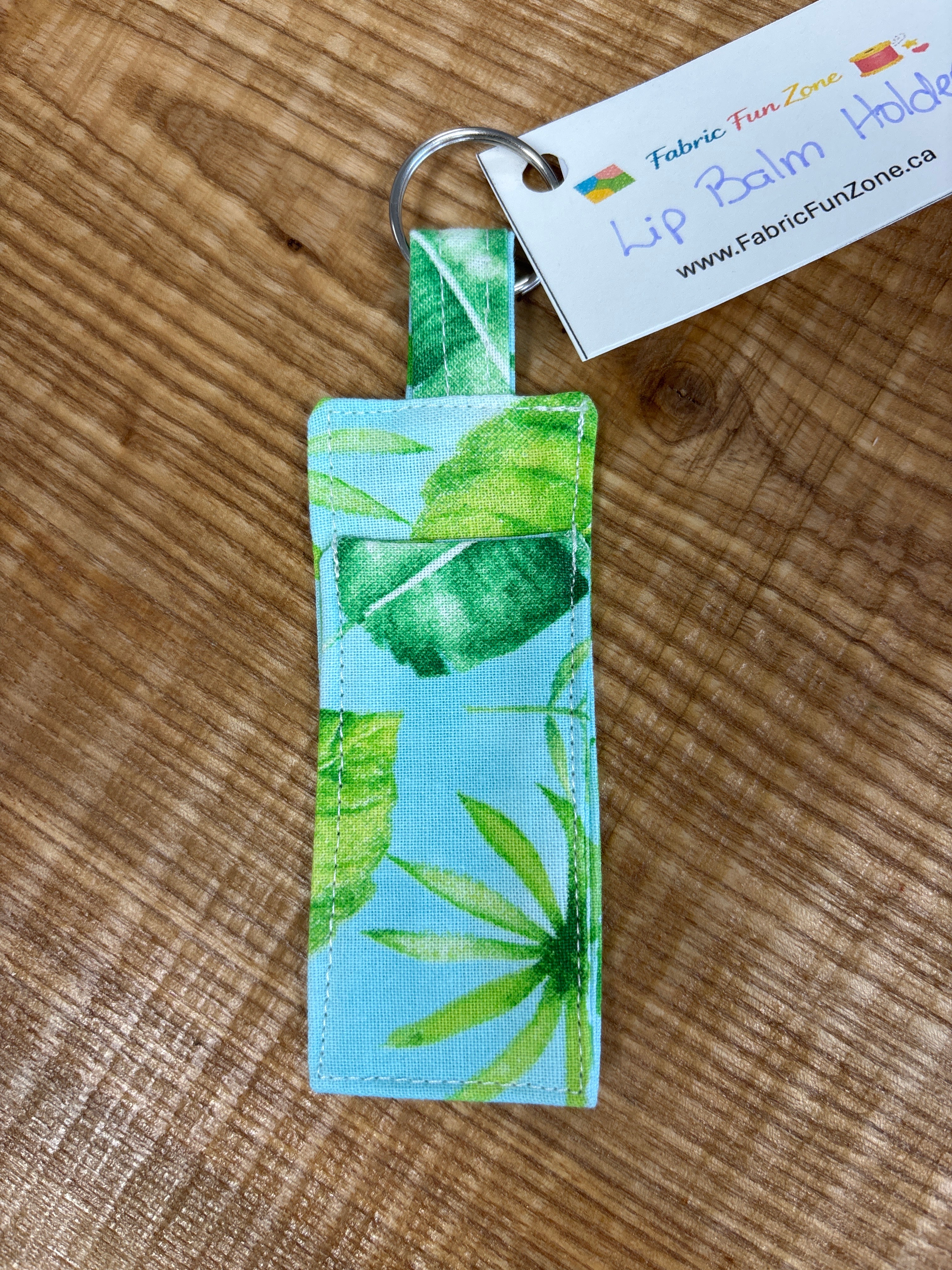 Lip Balm Holder Locally Handmade by Fabric Fun Zone