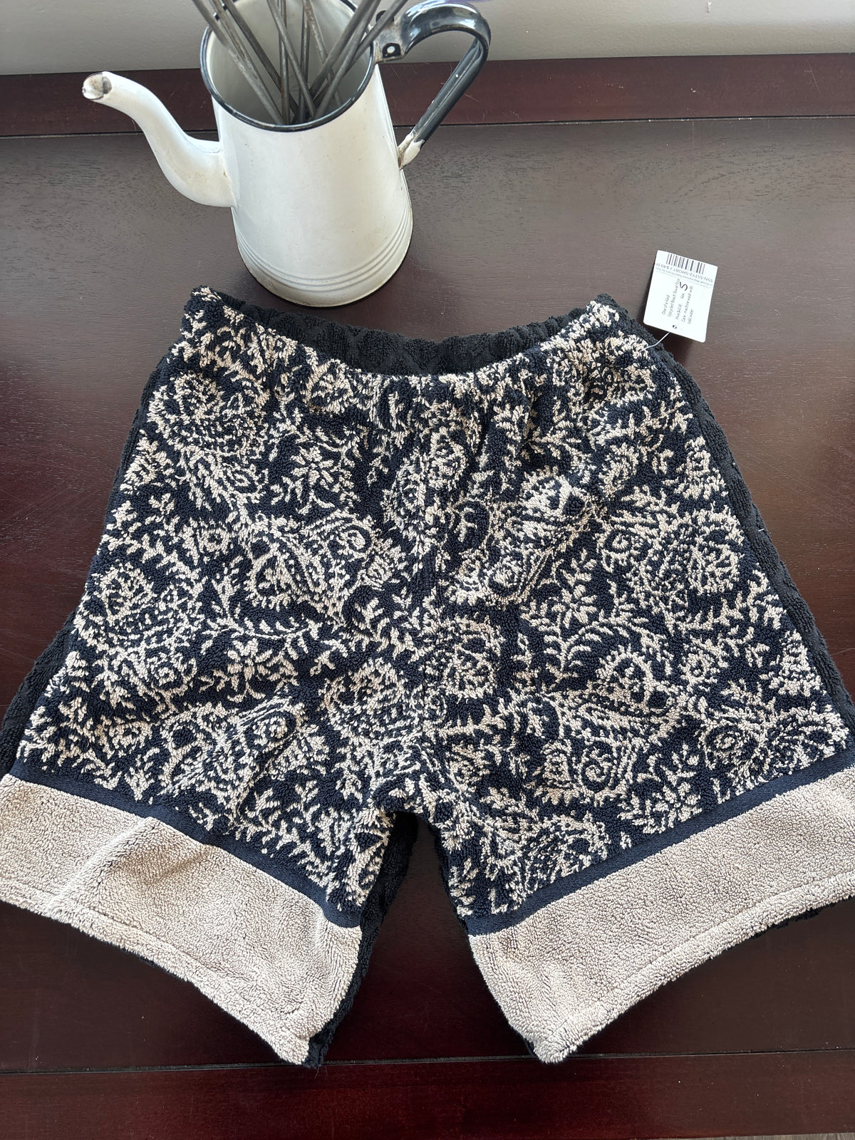 Handmade Repurposed Towel Shorts by Sew So Nancy