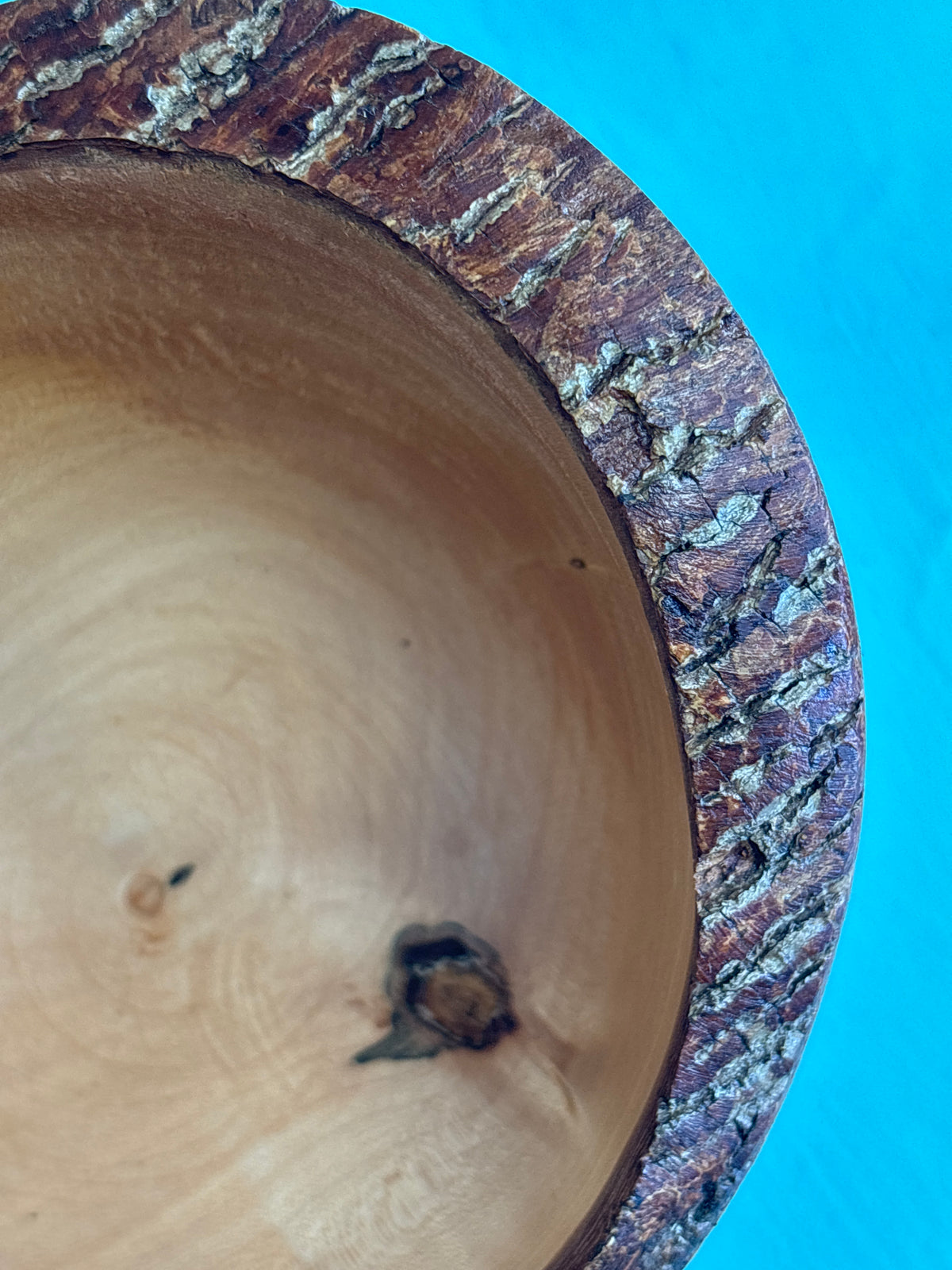 live edge one of  kind handmade wooden bowl