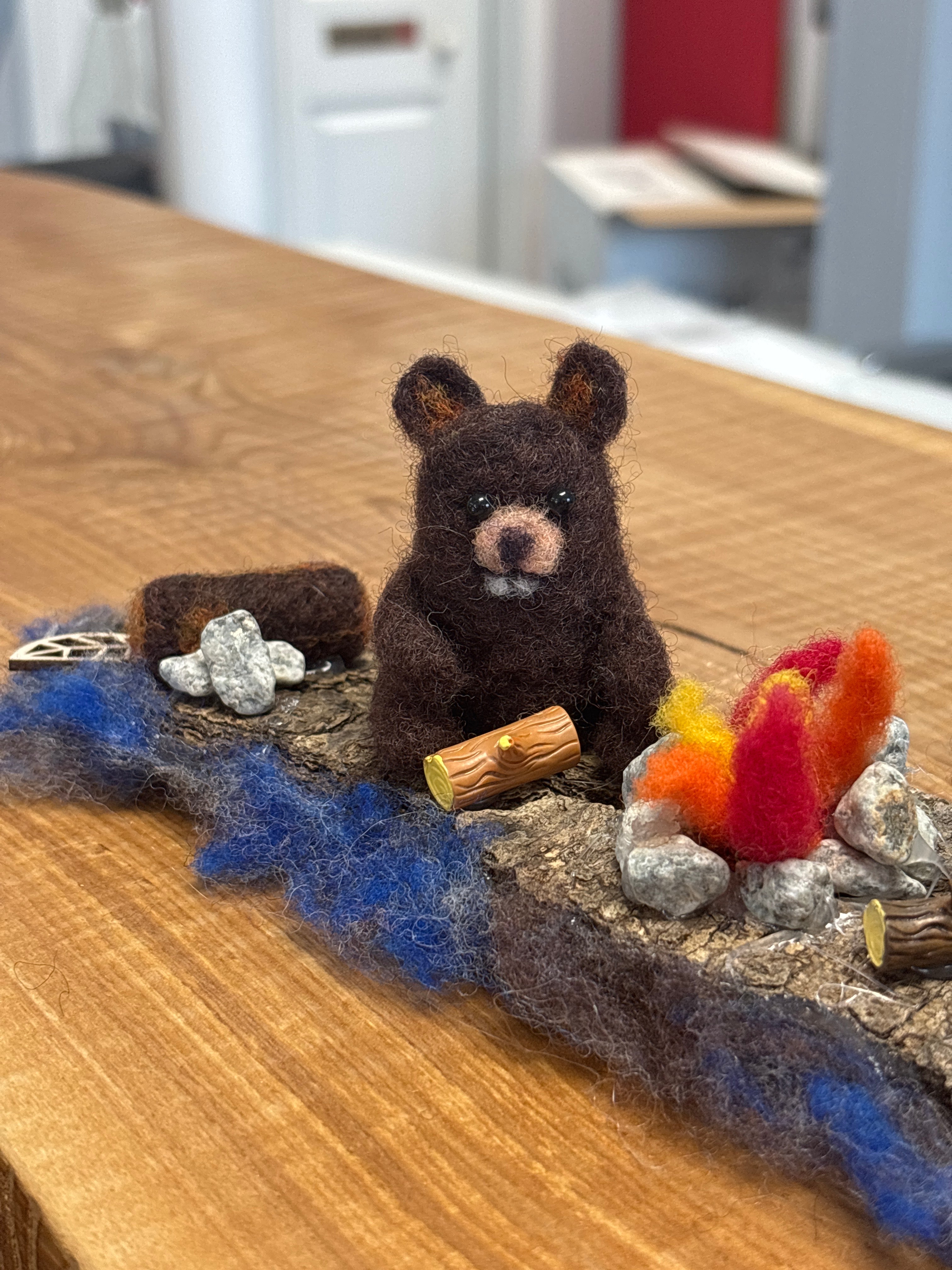 Beaver Meeting by Judi's Whimsical Woolies
