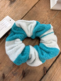 Handmade Repurposed Towel Scrunchies by Sew So Nancy