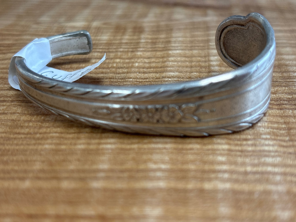Cuff Bracelets Locally Made of Repurposed Silverware by Maven of Mischief