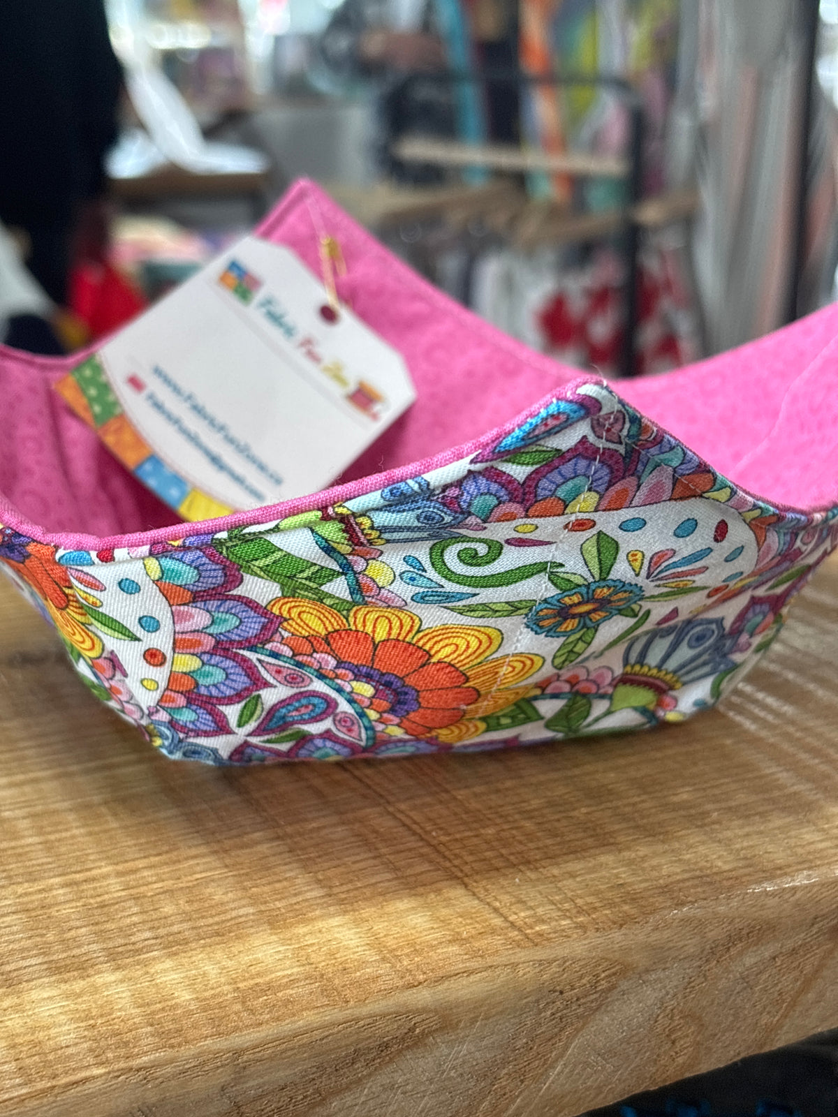 Bowl Cozy Locally Handmade by Fabric Fun Zone