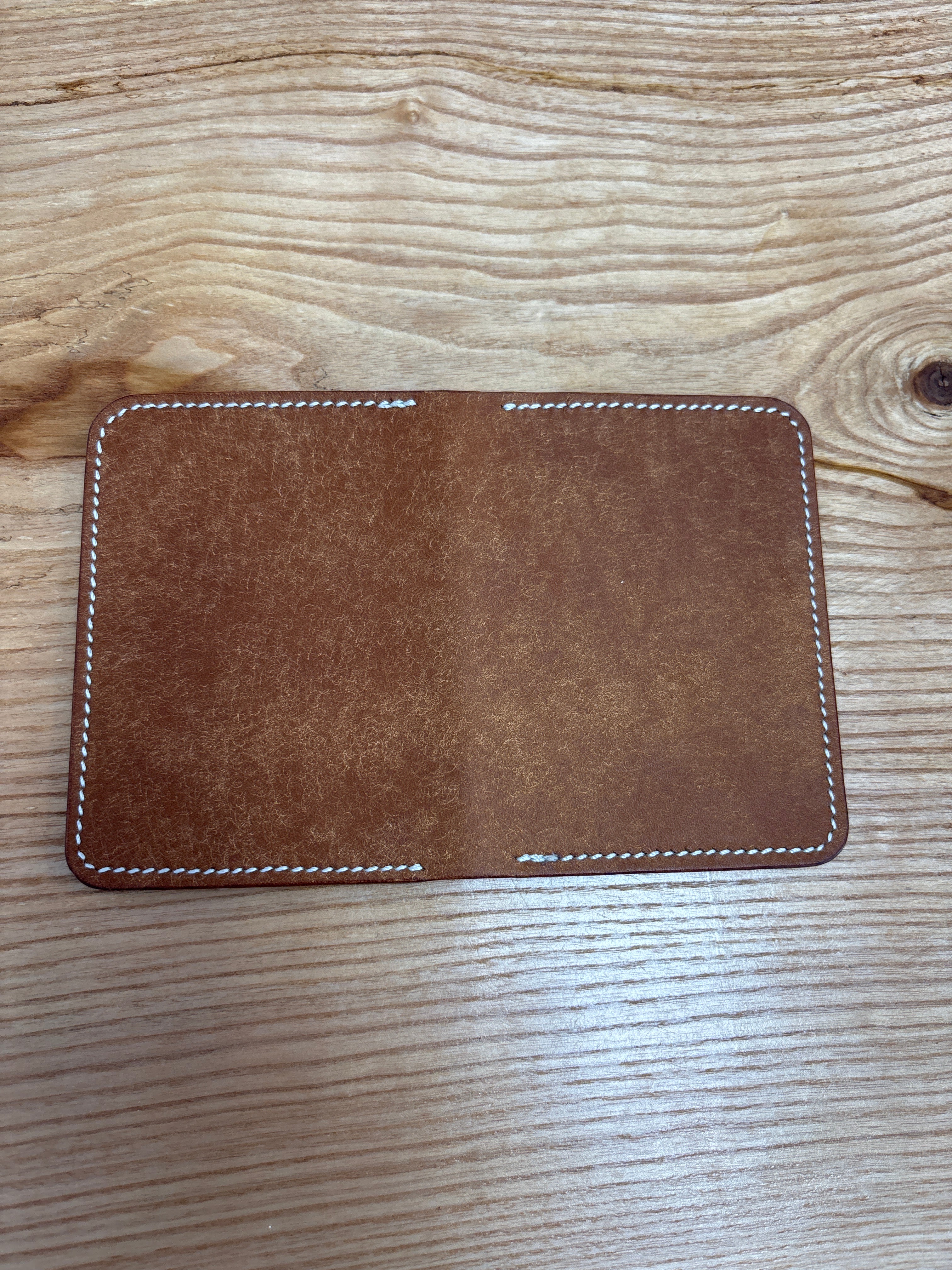Handcrafted Bifold Pueblo Leather Wallet by Red Valley Studios