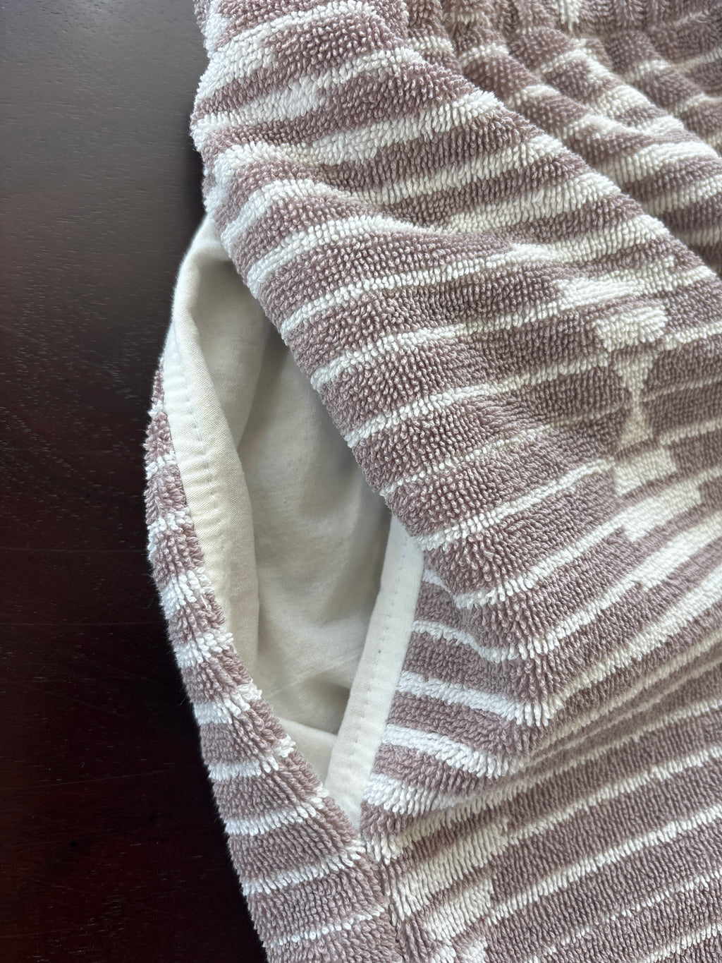 Handmade Repurposed Towel Shorts by Sew So Nancy