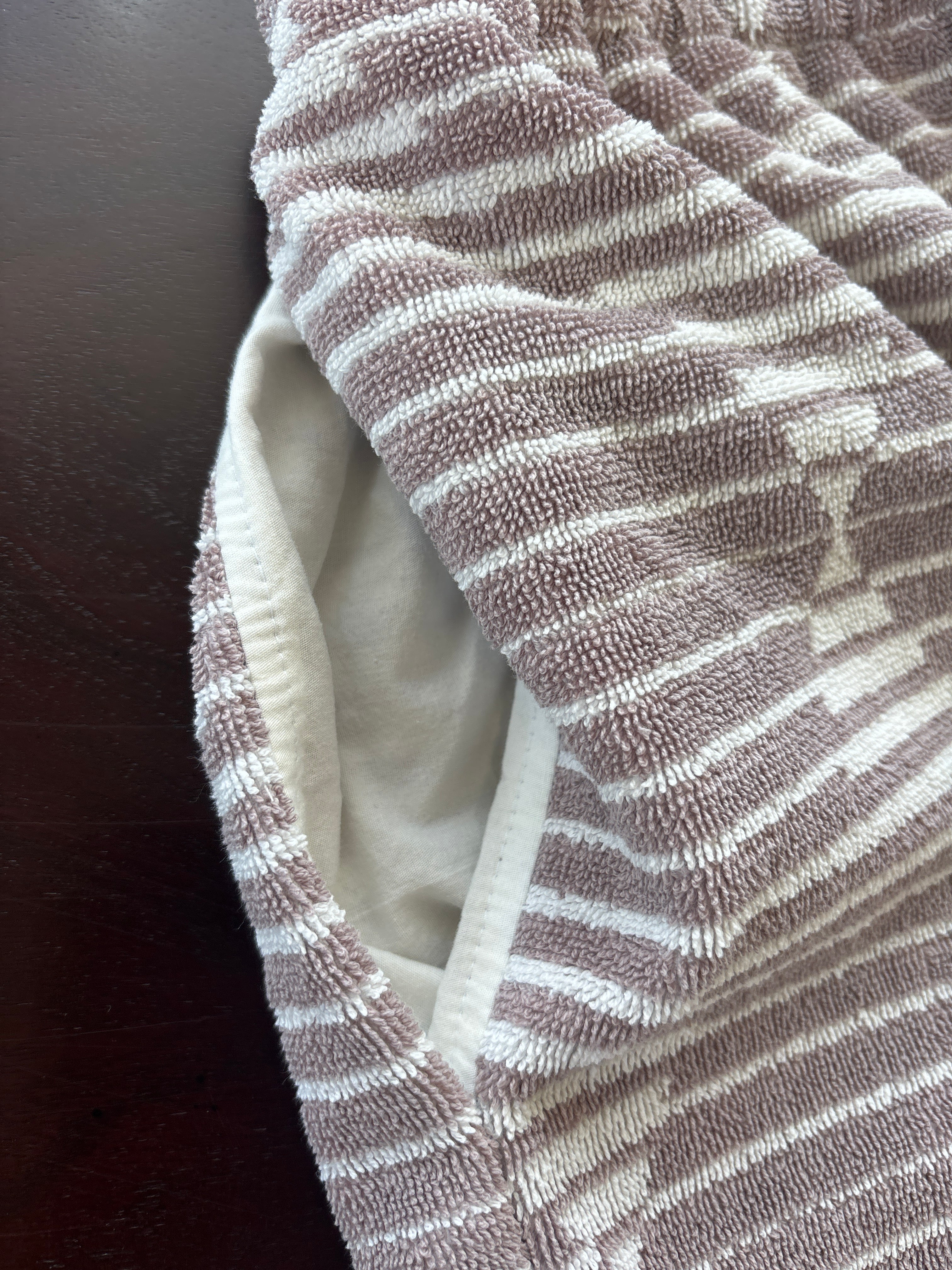 Handmade Repurposed Towel Shorts by Sew So Nancy