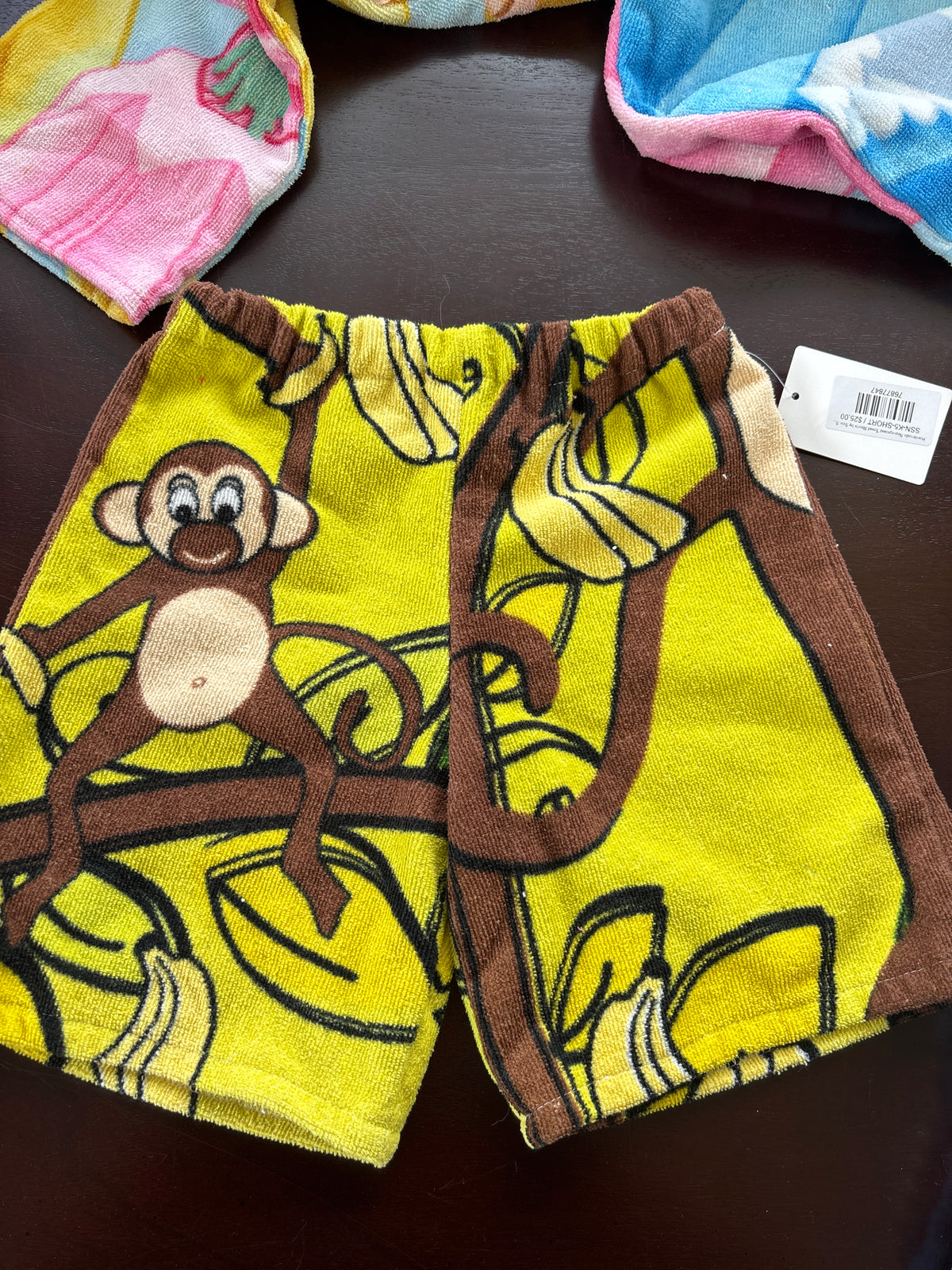 Handmade Repurposed Towel Shorts by Sew So Nancy