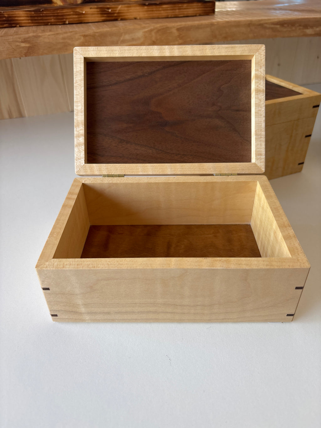 Decorative Handcrafted Wooden Box by Red Valley Studios