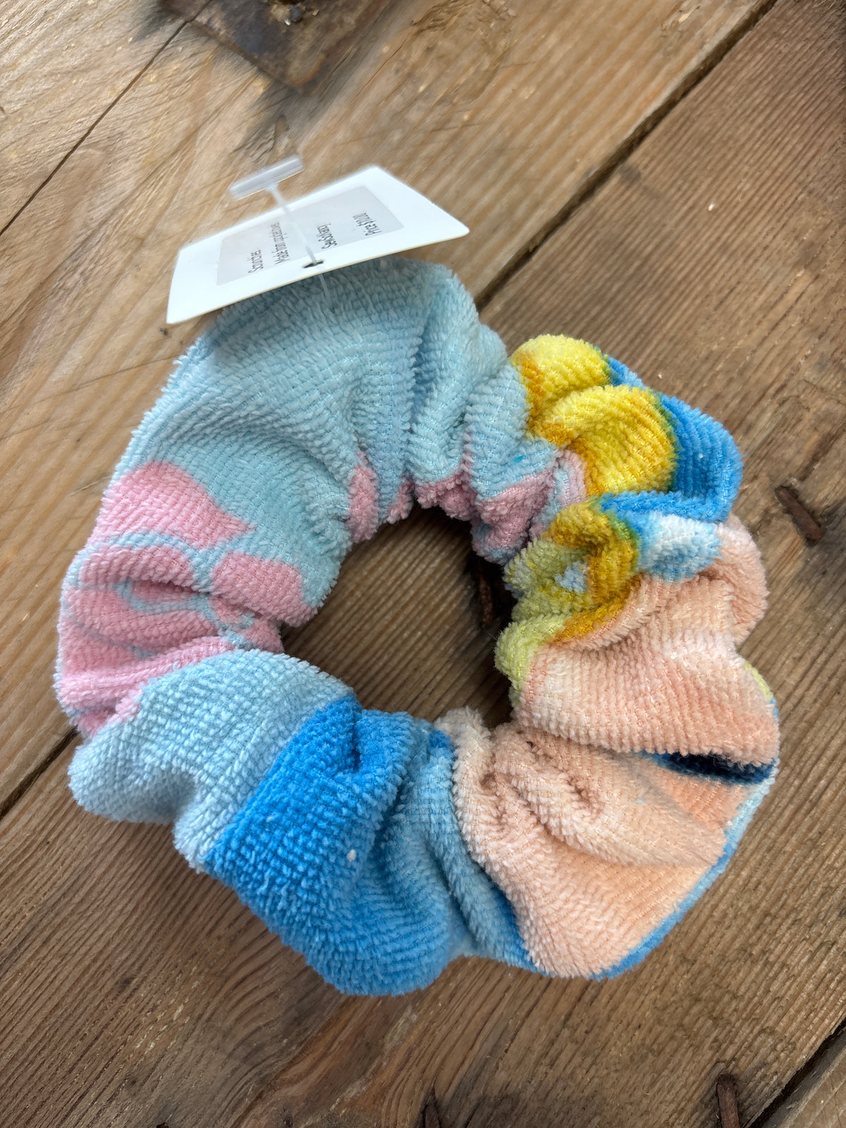 Handmade Repurposed Towel Scrunchies by Sew So Nancy