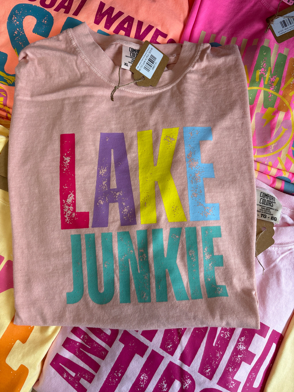Lake Junkie Tshirt by Boards & Bobbins