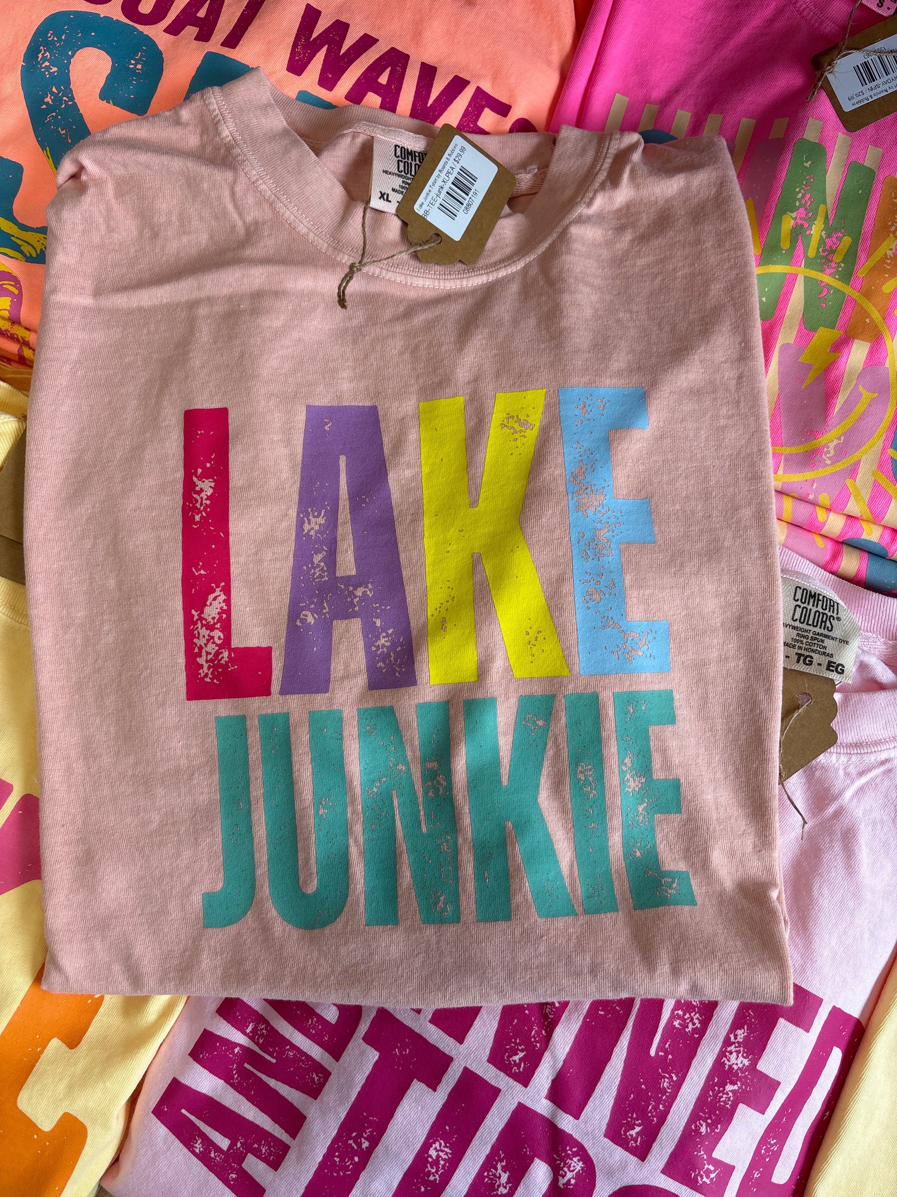 Lake Junkie Tshirt by Boards & Bobbins