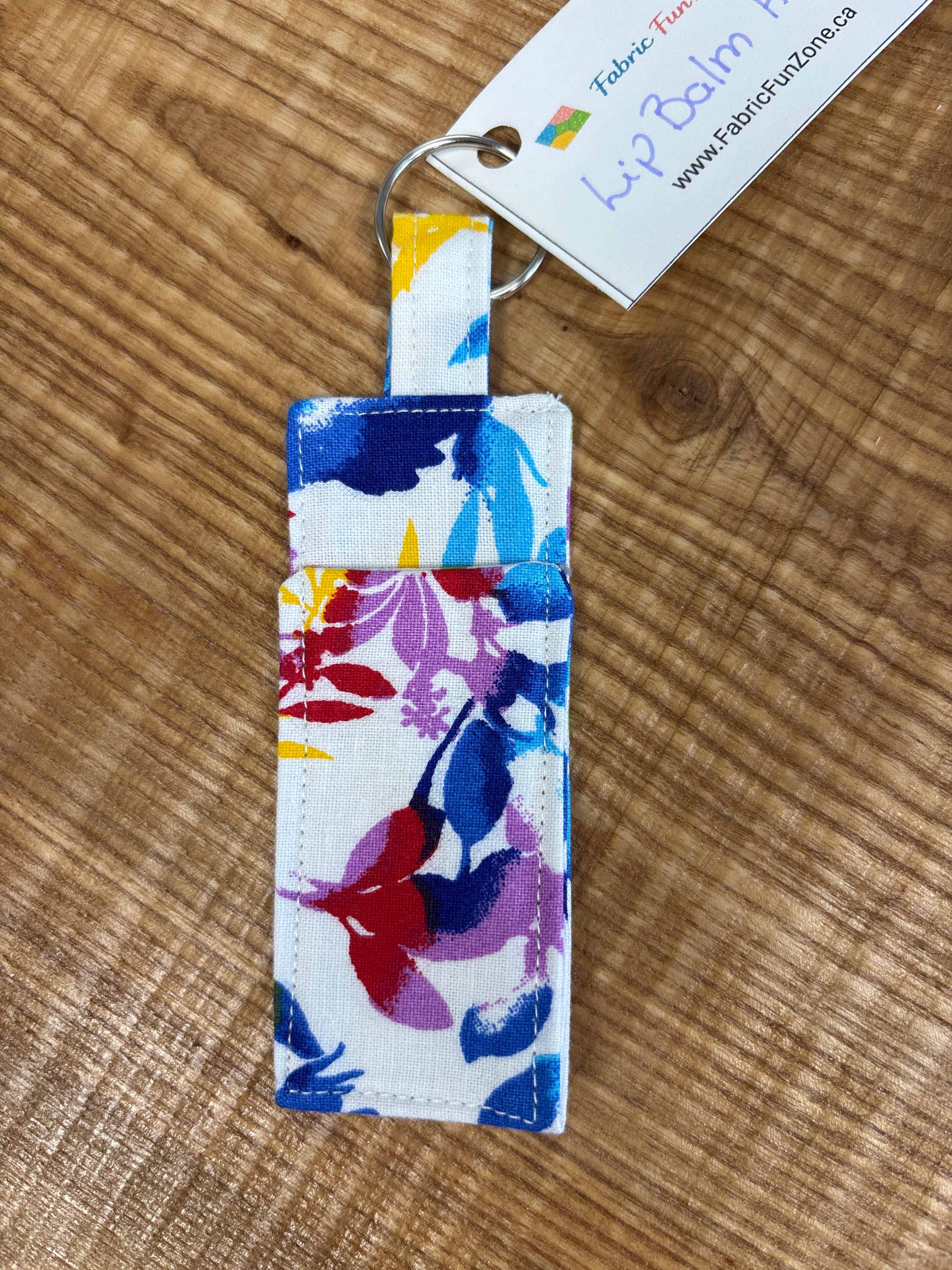 Lip Balm Holder Locally Handmade by Fabric Fun Zone