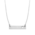 Maple Leaf Bar Necklace Made in Canada - I Heart Canada Collection