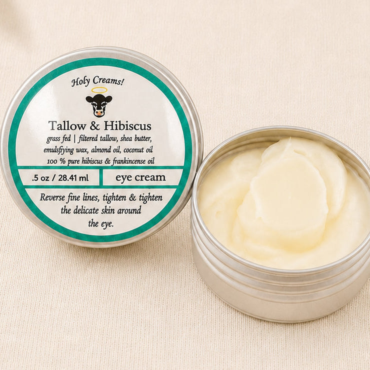 Holy Creams Tallow & Hibiscus Eye Cream