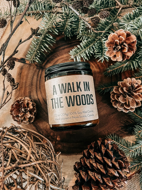A Walk in the Woods Lawrencetown Candle Co. Soy Candle