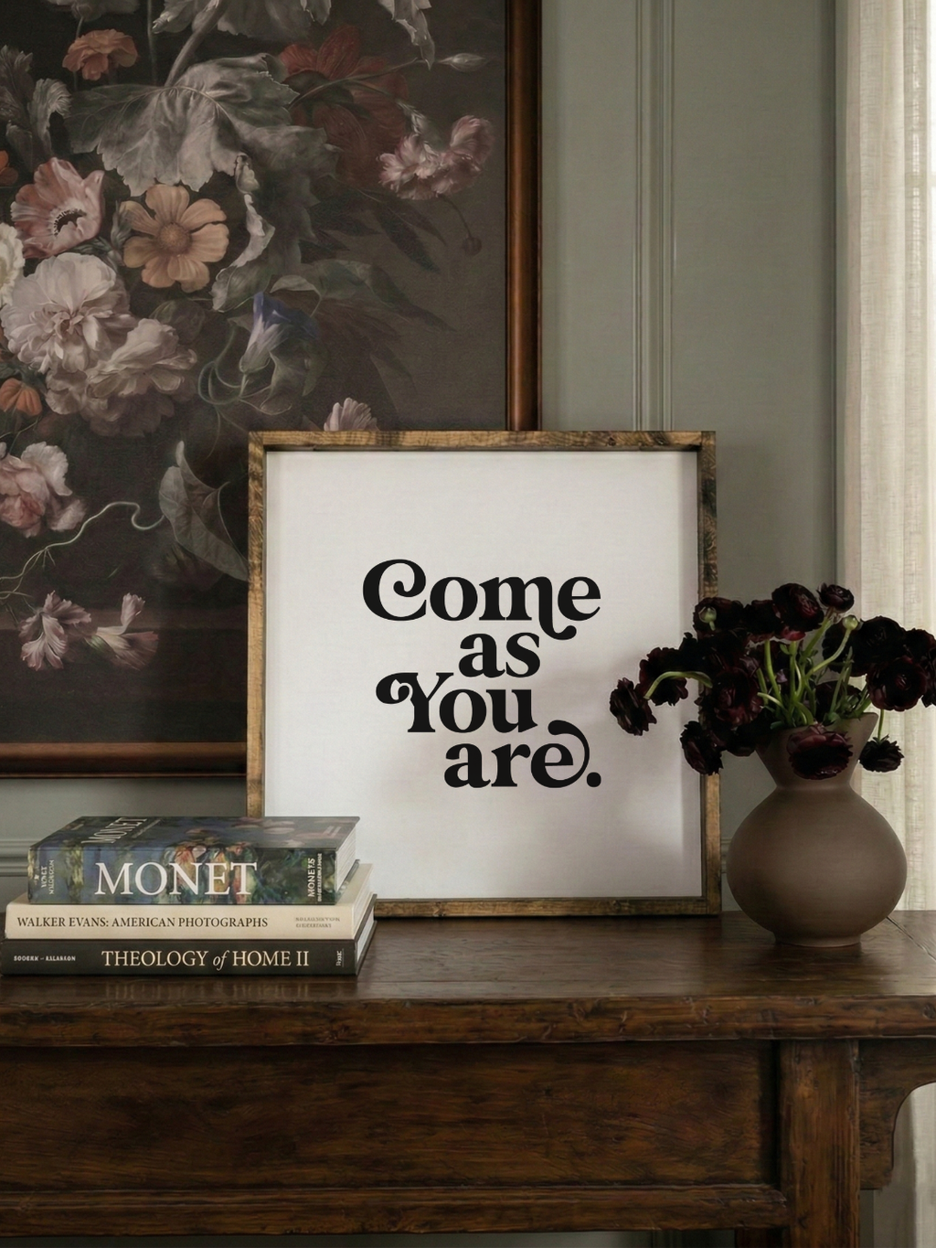 Come As You Are Framed Print