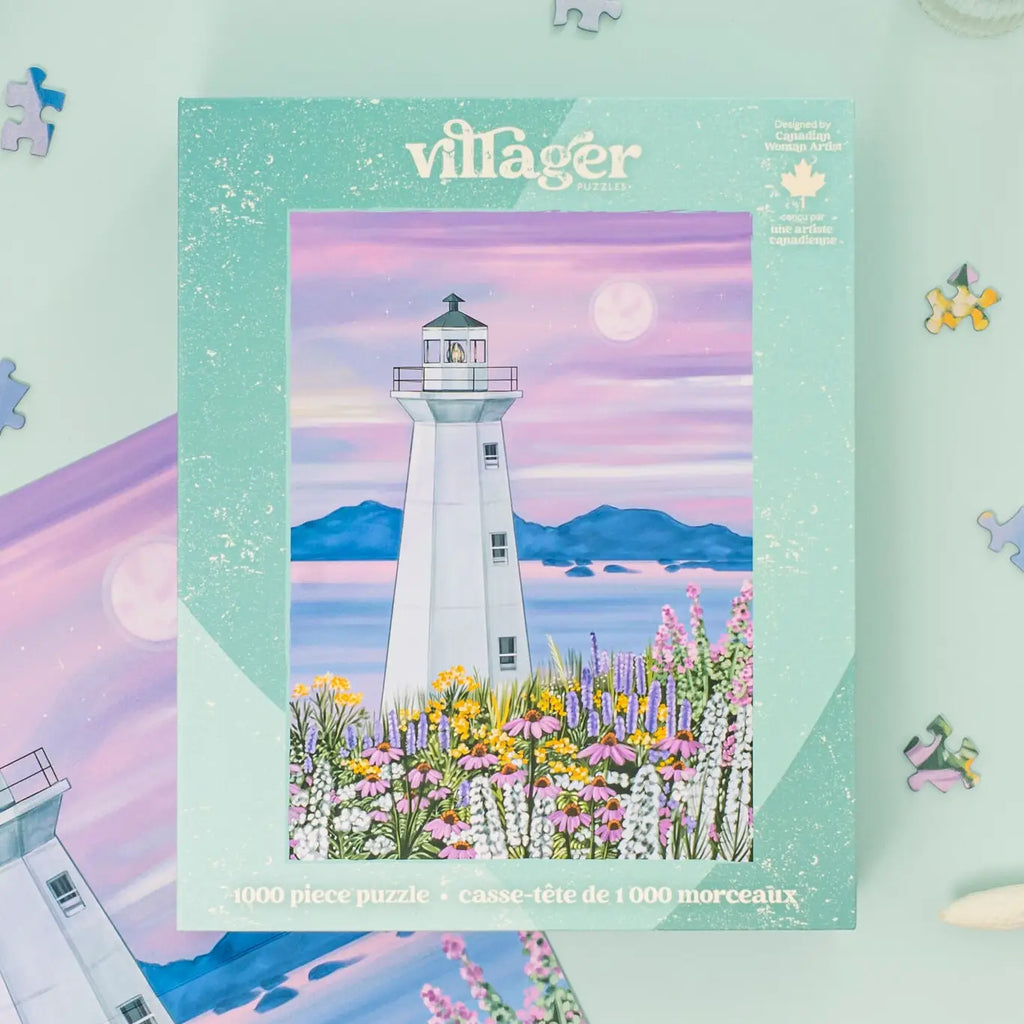 Harbour Lighthouse 1000-Piece Puzzle Designed in Canada
