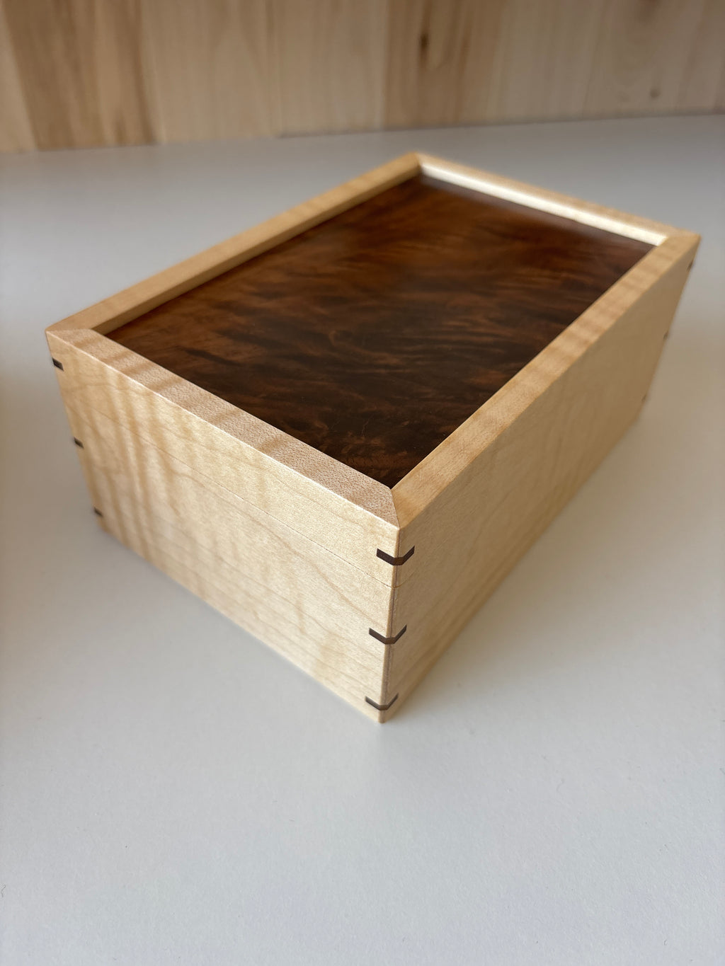 Decorative Handcrafted Wooden Box by Red Valley Studios