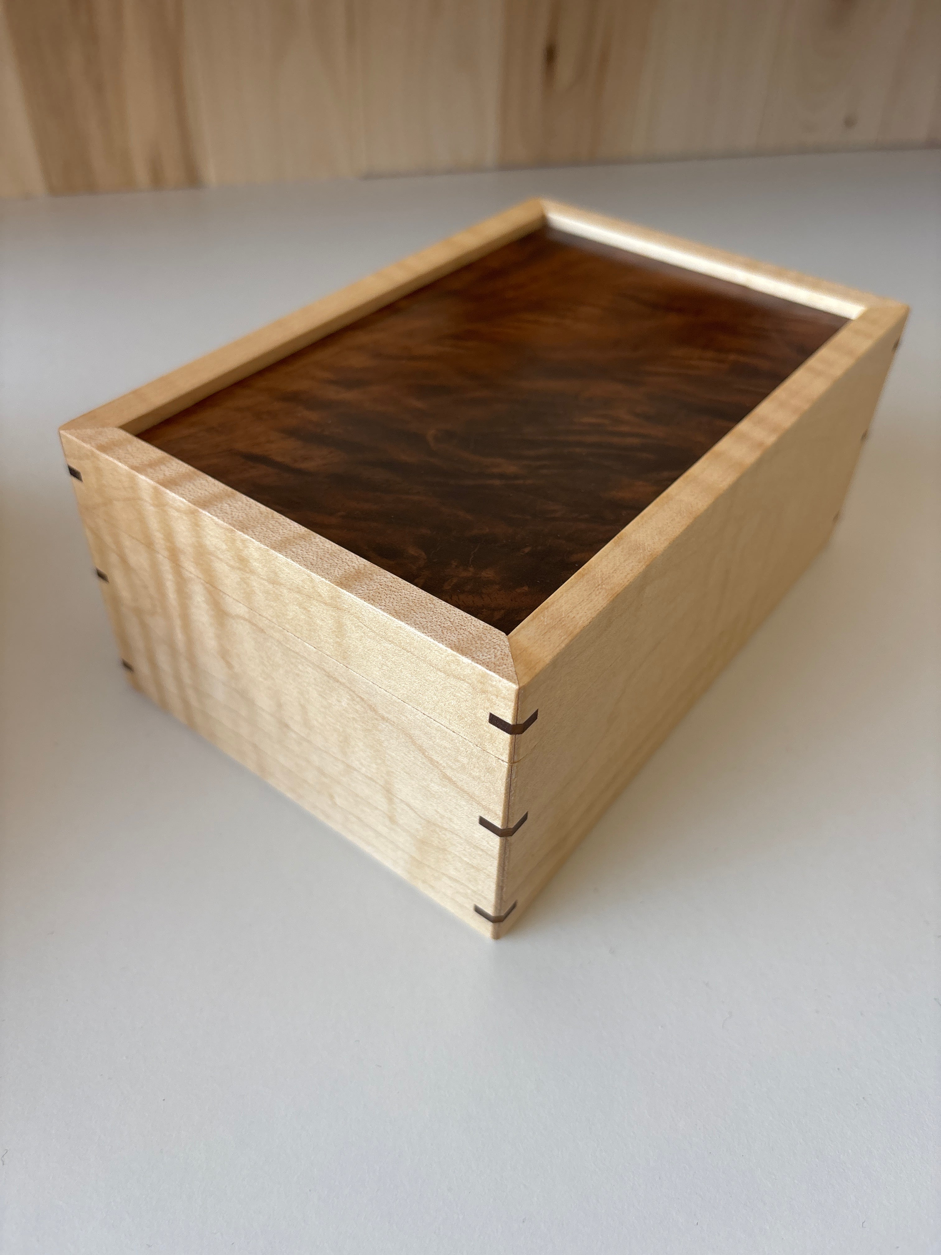 Decorative Handcrafted Wooden Box by Red Valley Studios